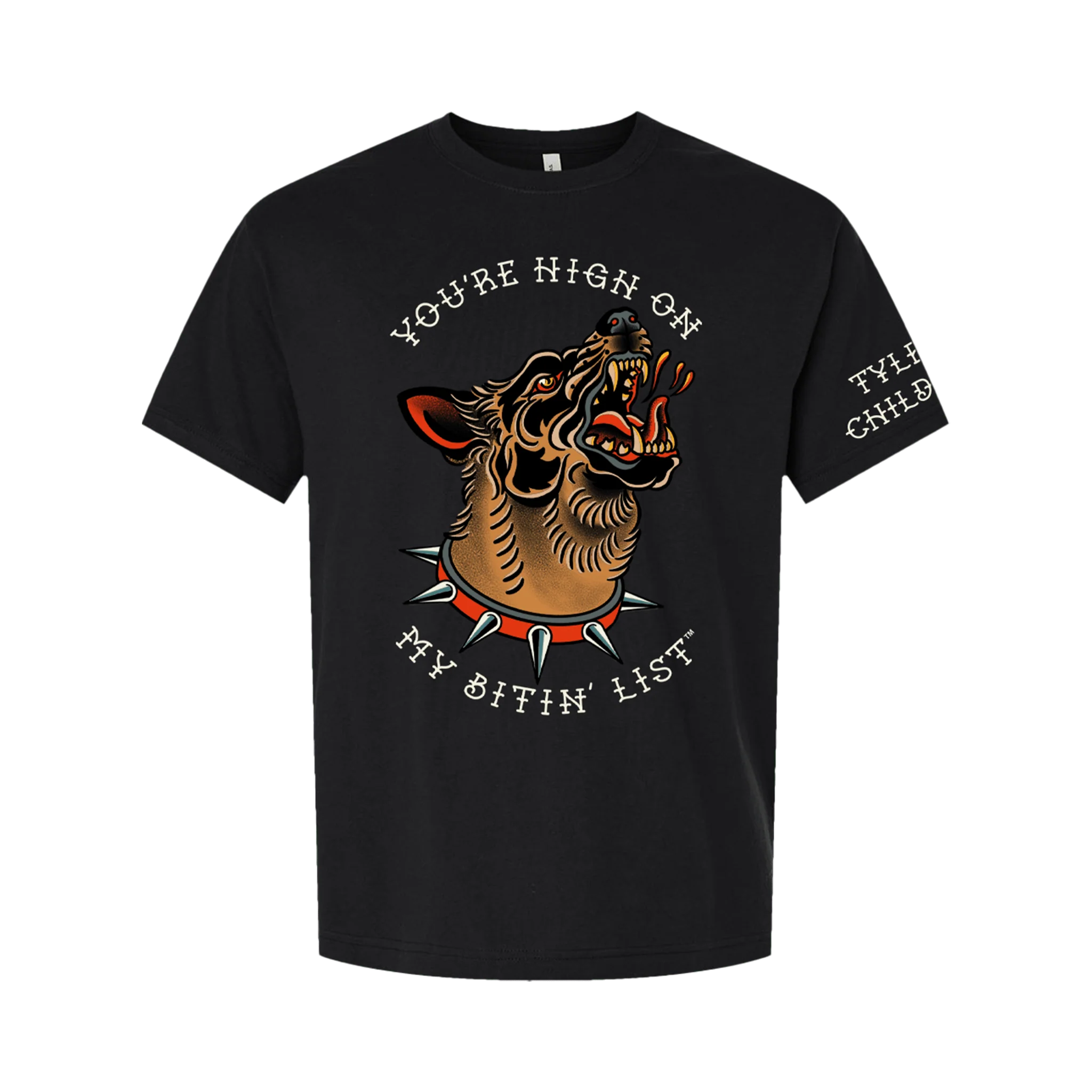 Bitin' List Dog T-Shirt