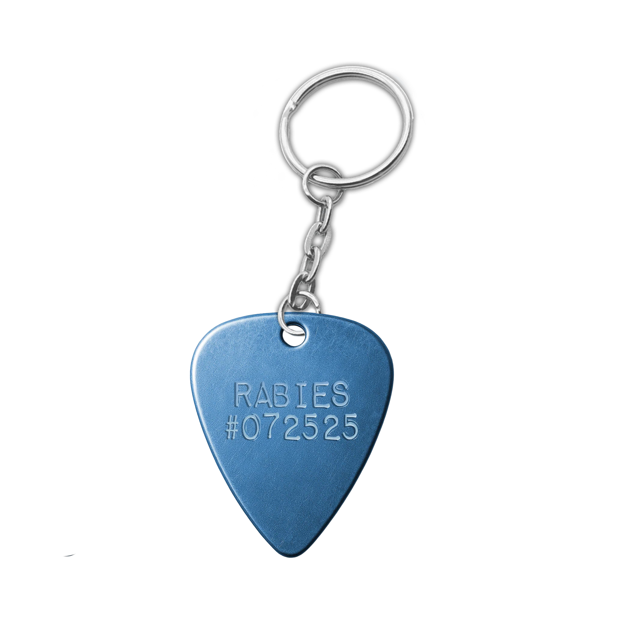 Bitin' List Rabies Tag Keychain - Image 3